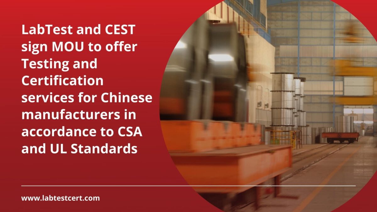 labtest certification expands fire testing... Testing and Certification Services for Chinese Manufacturers