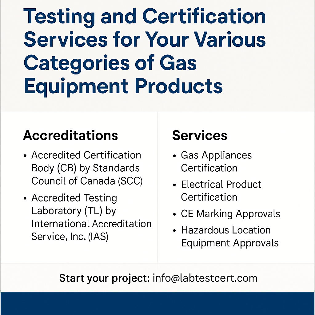 Scope Expansion Gas Appliance Testing for Australia