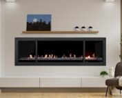 Gas Fireplace Decorative - post