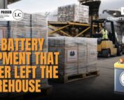 battery shipment never left warehouse labtest