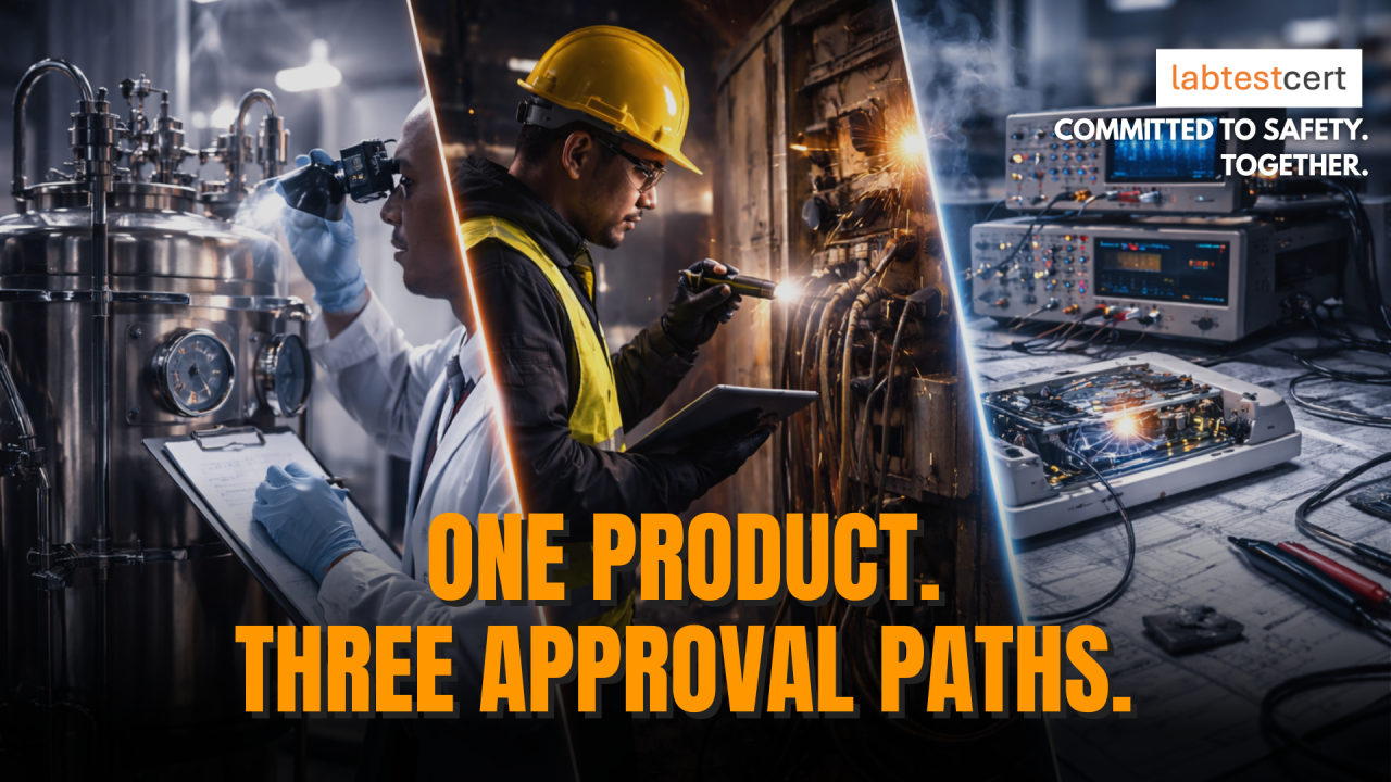 One product. Three approval paths.