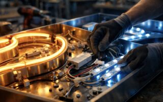 circuit wiring lights labtest manipulating components hands