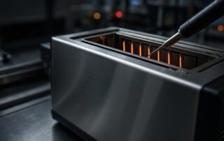 Soldering Precision: Inside a Toaster's Heating Core